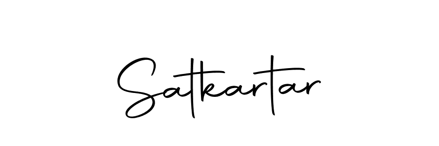 You should practise on your own different ways (Autography-DOLnW) to write your name (Satkartar) in signature. don't let someone else do it for you. Satkartar signature style 10 images and pictures png