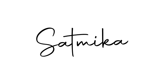 Here are the top 10 professional signature styles for the name Satmika. These are the best autograph styles you can use for your name. Satmika signature style 10 images and pictures png