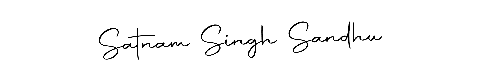 Design your own signature with our free online signature maker. With this signature software, you can create a handwritten (Autography-DOLnW) signature for name Satnam Singh Sandhu. Satnam Singh Sandhu signature style 10 images and pictures png