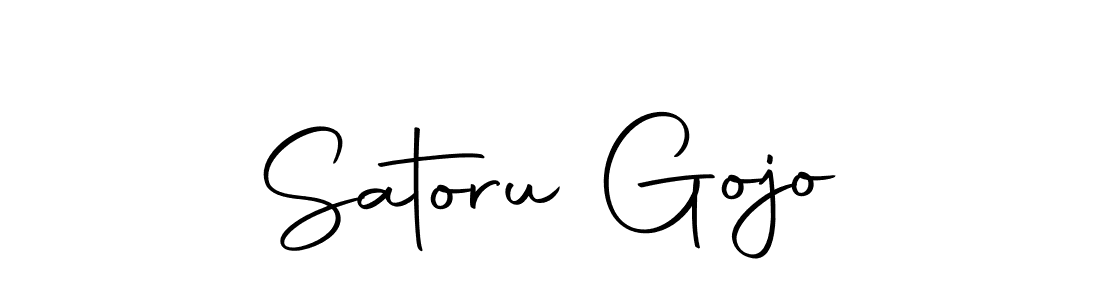 The best way (Autography-DOLnW) to make a short signature is to pick only two or three words in your name. The name Satoru Gojo include a total of six letters. For converting this name. Satoru Gojo signature style 10 images and pictures png