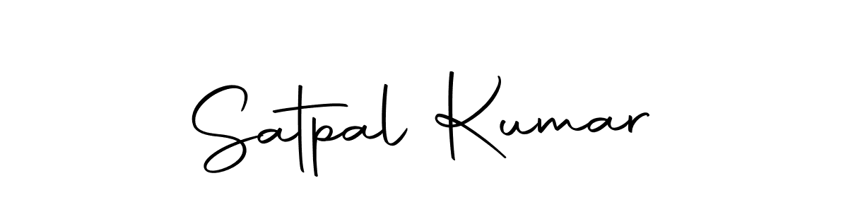 Design your own signature with our free online signature maker. With this signature software, you can create a handwritten (Autography-DOLnW) signature for name Satpal Kumar. Satpal Kumar signature style 10 images and pictures png