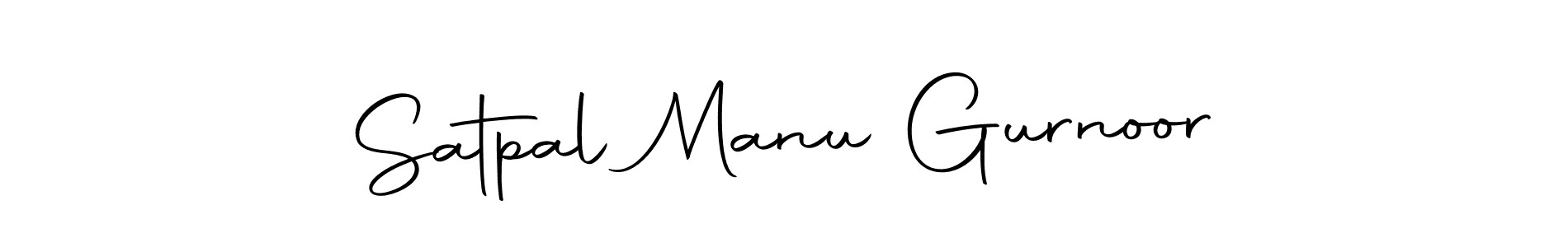 Make a beautiful signature design for name Satpal Manu Gurnoor. Use this online signature maker to create a handwritten signature for free. Satpal Manu Gurnoor signature style 10 images and pictures png