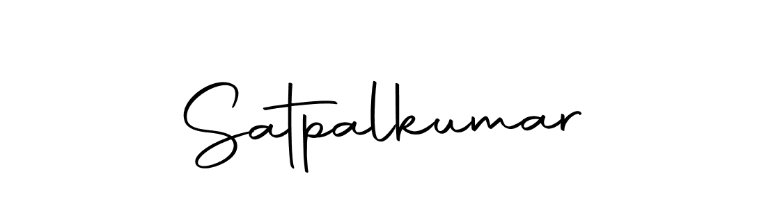 Make a beautiful signature design for name Satpalkumar. Use this online signature maker to create a handwritten signature for free. Satpalkumar signature style 10 images and pictures png