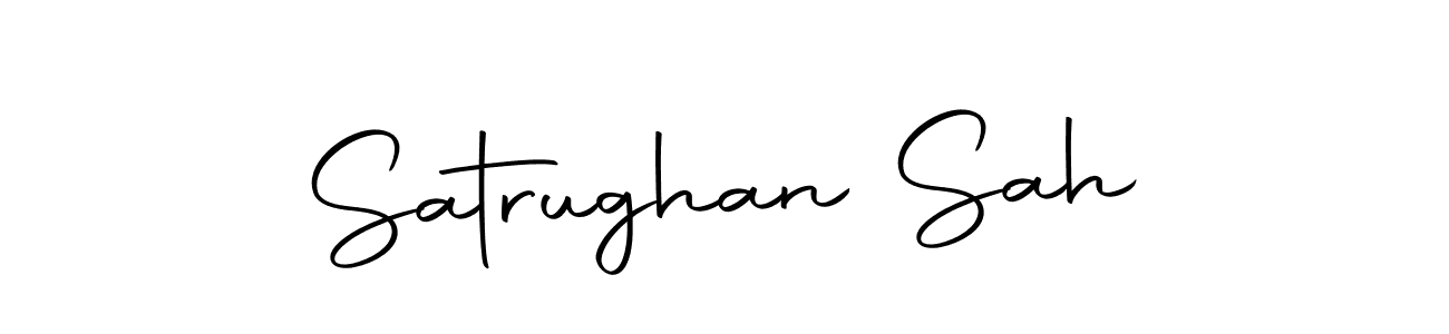 Satrughan Sah stylish signature style. Best Handwritten Sign (Autography-DOLnW) for my name. Handwritten Signature Collection Ideas for my name Satrughan Sah. Satrughan Sah signature style 10 images and pictures png