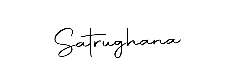 Create a beautiful signature design for name Satrughana. With this signature (Autography-DOLnW) fonts, you can make a handwritten signature for free. Satrughana signature style 10 images and pictures png