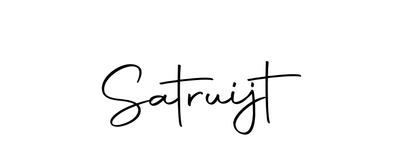 Create a beautiful signature design for name Satruijt. With this signature (Autography-DOLnW) fonts, you can make a handwritten signature for free. Satruijt signature style 10 images and pictures png