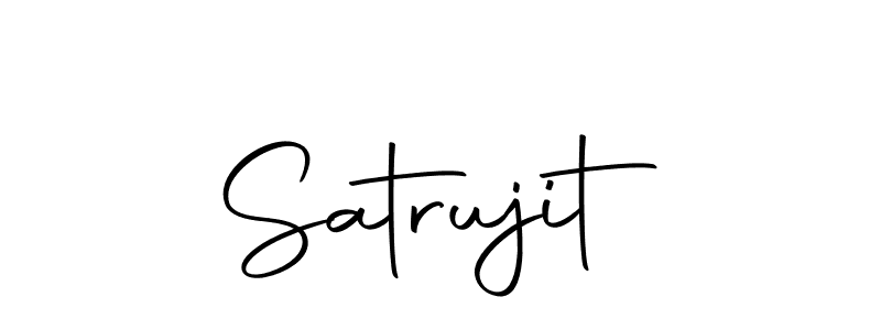 Create a beautiful signature design for name Satrujit. With this signature (Autography-DOLnW) fonts, you can make a handwritten signature for free. Satrujit signature style 10 images and pictures png