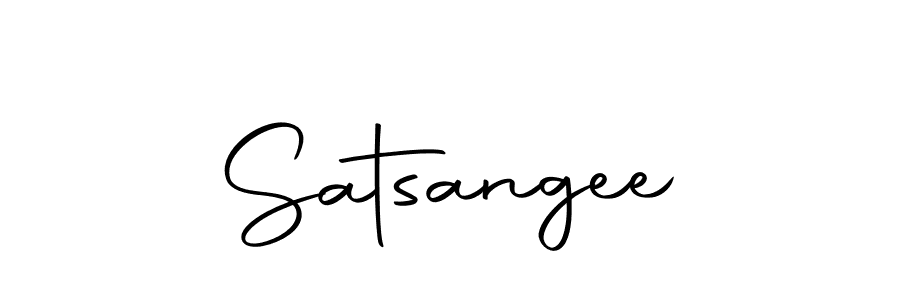 The best way (Autography-DOLnW) to make a short signature is to pick only two or three words in your name. The name Satsangee include a total of six letters. For converting this name. Satsangee signature style 10 images and pictures png