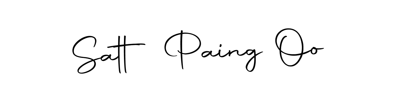 if you are searching for the best signature style for your name Satt Paing Oo. so please give up your signature search. here we have designed multiple signature styles  using Autography-DOLnW. Satt Paing Oo signature style 10 images and pictures png