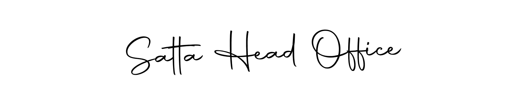 Make a beautiful signature design for name Satta Head Office. Use this online signature maker to create a handwritten signature for free. Satta Head Office signature style 10 images and pictures png