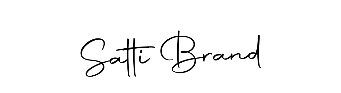 You should practise on your own different ways (Autography-DOLnW) to write your name (Satti Brand) in signature. don't let someone else do it for you. Satti Brand signature style 10 images and pictures png