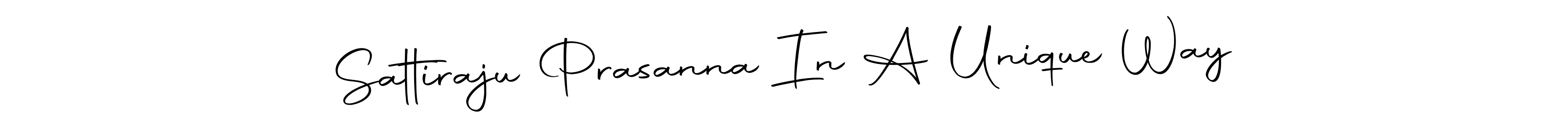 Make a beautiful signature design for name Sattiraju Prasanna In A Unique Way. Use this online signature maker to create a handwritten signature for free. Sattiraju Prasanna In A Unique Way signature style 10 images and pictures png