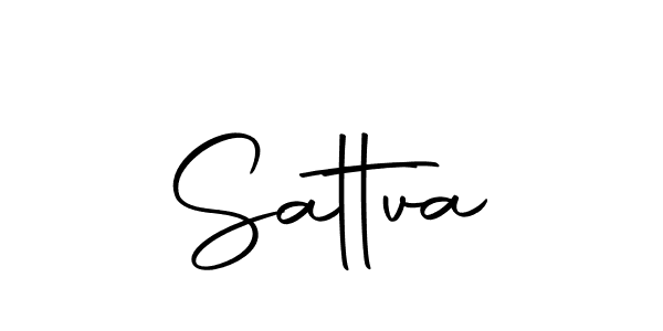 Make a beautiful signature design for name Sattva. Use this online signature maker to create a handwritten signature for free. Sattva signature style 10 images and pictures png