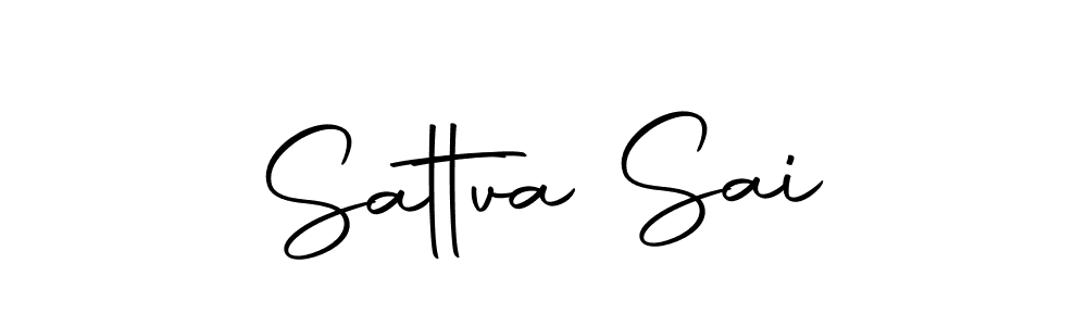 You can use this online signature creator to create a handwritten signature for the name Sattva Sai. This is the best online autograph maker. Sattva Sai signature style 10 images and pictures png