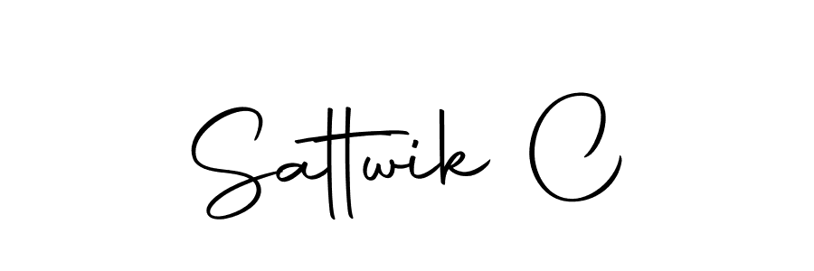 It looks lik you need a new signature style for name Sattwik C. Design unique handwritten (Autography-DOLnW) signature with our free signature maker in just a few clicks. Sattwik C signature style 10 images and pictures png