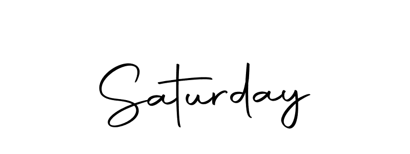 How to make Saturday name signature. Use Autography-DOLnW style for creating short signs online. This is the latest handwritten sign. Saturday signature style 10 images and pictures png