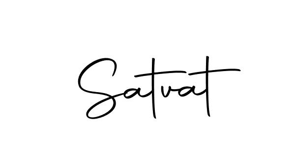 Make a beautiful signature design for name Satvat. Use this online signature maker to create a handwritten signature for free. Satvat signature style 10 images and pictures png
