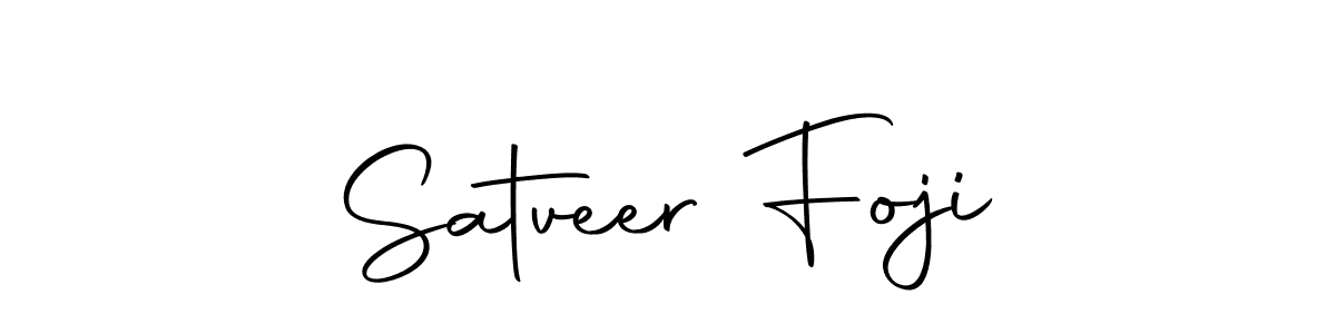 Also we have Satveer Foji name is the best signature style. Create professional handwritten signature collection using Autography-DOLnW autograph style. Satveer Foji signature style 10 images and pictures png