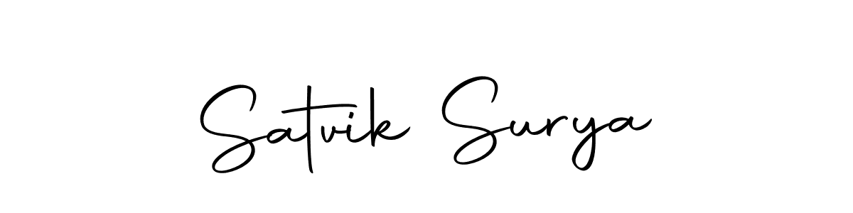 Here are the top 10 professional signature styles for the name Satvik Surya. These are the best autograph styles you can use for your name. Satvik Surya signature style 10 images and pictures png