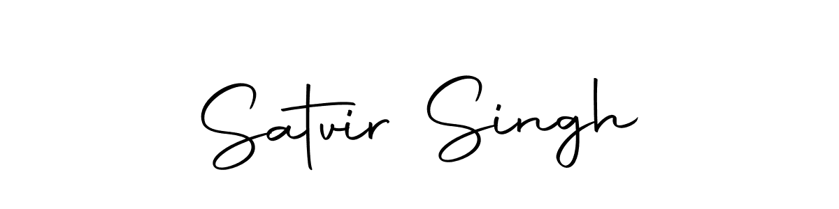 This is the best signature style for the Satvir Singh name. Also you like these signature font (Autography-DOLnW). Mix name signature. Satvir Singh signature style 10 images and pictures png