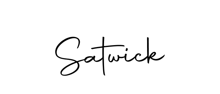 if you are searching for the best signature style for your name Satwick. so please give up your signature search. here we have designed multiple signature styles  using Autography-DOLnW. Satwick signature style 10 images and pictures png
