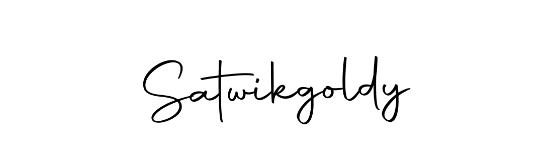 Use a signature maker to create a handwritten signature online. With this signature software, you can design (Autography-DOLnW) your own signature for name Satwikgoldy. Satwikgoldy signature style 10 images and pictures png