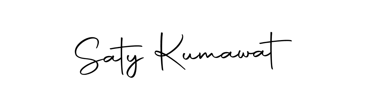 Make a beautiful signature design for name Saty Kumawat. Use this online signature maker to create a handwritten signature for free. Saty Kumawat signature style 10 images and pictures png