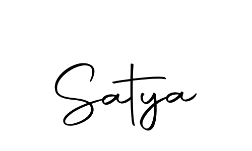 How to make Satya signature? Autography-DOLnW is a professional autograph style. Create handwritten signature for Satya name. Satya signature style 10 images and pictures png