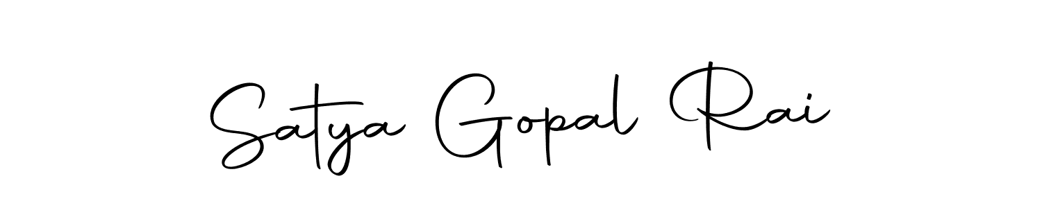 Design your own signature with our free online signature maker. With this signature software, you can create a handwritten (Autography-DOLnW) signature for name Satya Gopal Rai. Satya Gopal Rai signature style 10 images and pictures png