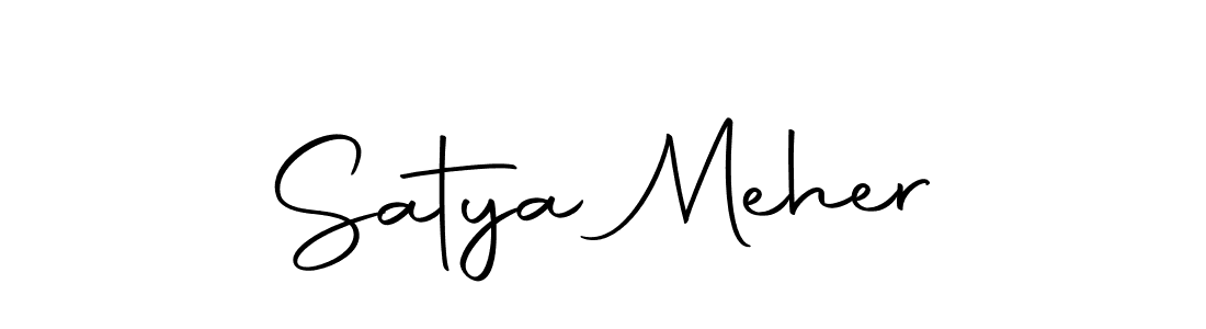 How to make Satya Meher signature? Autography-DOLnW is a professional autograph style. Create handwritten signature for Satya Meher name. Satya Meher signature style 10 images and pictures png