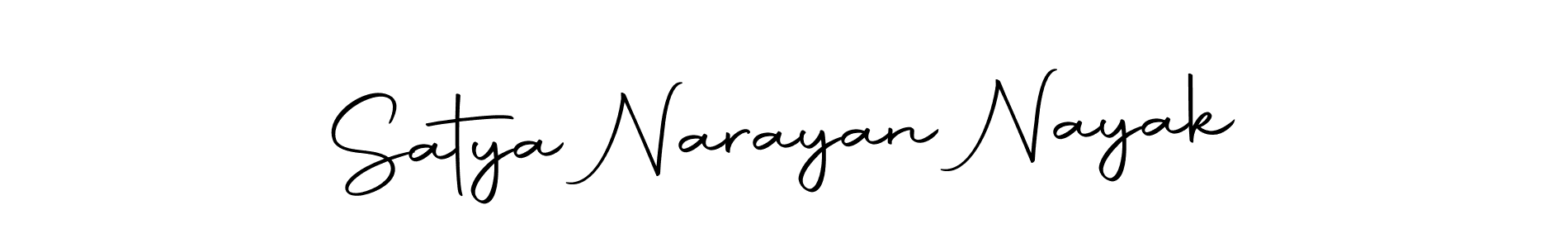 How to make Satya Narayan Nayak name signature. Use Autography-DOLnW style for creating short signs online. This is the latest handwritten sign. Satya Narayan Nayak signature style 10 images and pictures png