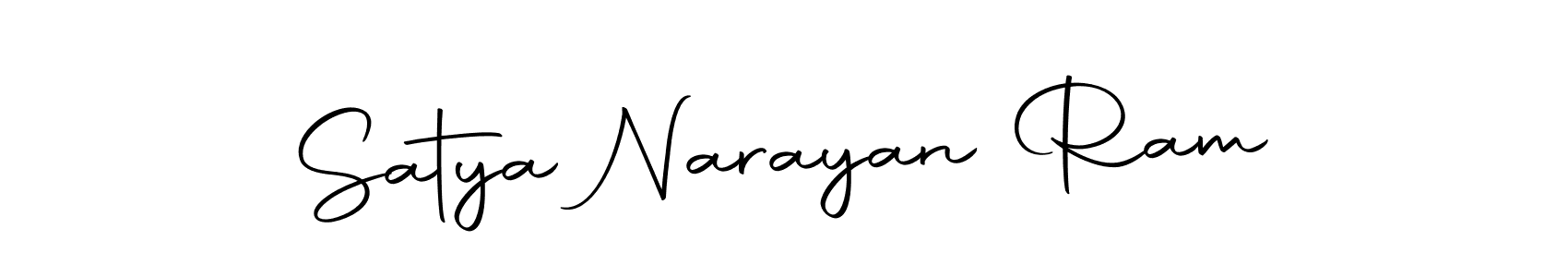 Create a beautiful signature design for name Satya Narayan Ram. With this signature (Autography-DOLnW) fonts, you can make a handwritten signature for free. Satya Narayan Ram signature style 10 images and pictures png