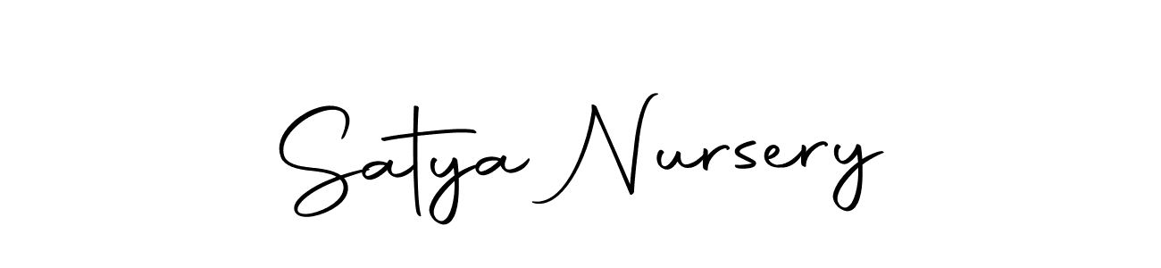 if you are searching for the best signature style for your name Satya Nursery. so please give up your signature search. here we have designed multiple signature styles  using Autography-DOLnW. Satya Nursery signature style 10 images and pictures png