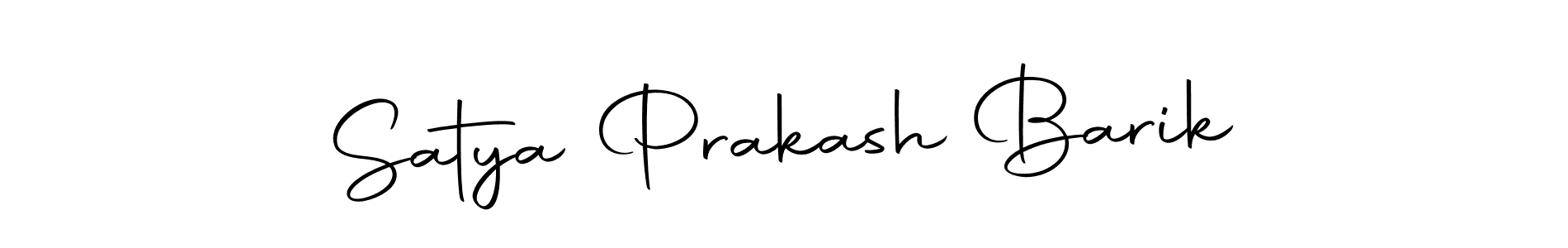 How to make Satya Prakash Barik name signature. Use Autography-DOLnW style for creating short signs online. This is the latest handwritten sign. Satya Prakash Barik signature style 10 images and pictures png