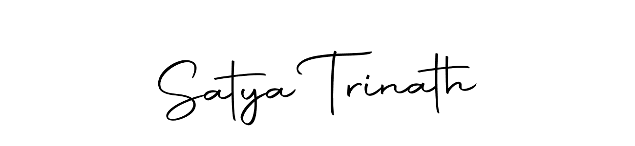 Make a beautiful signature design for name Satya Trinath. Use this online signature maker to create a handwritten signature for free. Satya Trinath signature style 10 images and pictures png