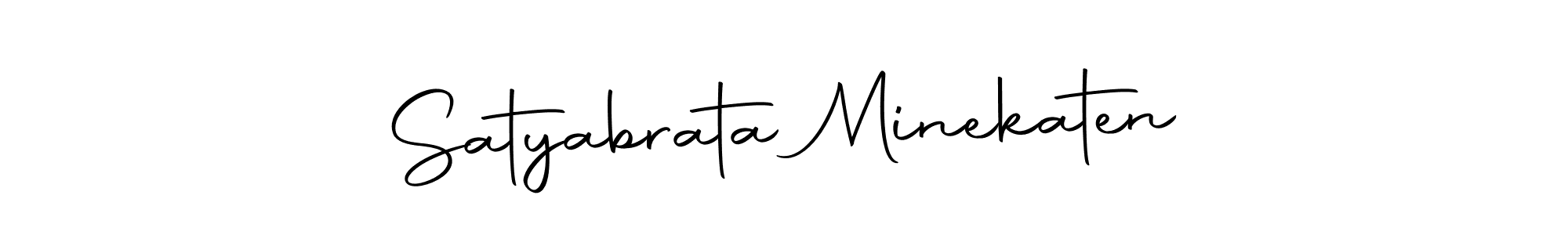 Create a beautiful signature design for name Satyabrata Minekaten. With this signature (Autography-DOLnW) fonts, you can make a handwritten signature for free. Satyabrata Minekaten signature style 10 images and pictures png