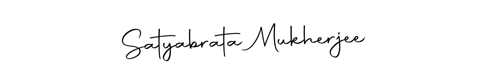 Create a beautiful signature design for name Satyabrata Mukherjee. With this signature (Autography-DOLnW) fonts, you can make a handwritten signature for free. Satyabrata Mukherjee signature style 10 images and pictures png