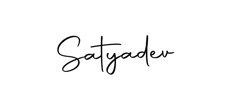 Design your own signature with our free online signature maker. With this signature software, you can create a handwritten (Autography-DOLnW) signature for name Satyadev. Satyadev signature style 10 images and pictures png