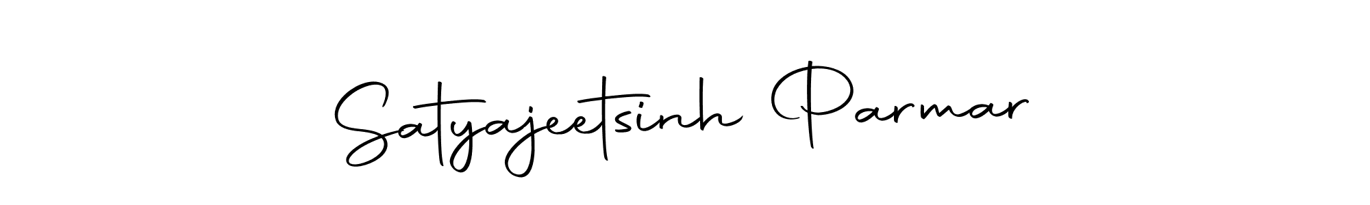 Create a beautiful signature design for name Satyajeetsinh Parmar. With this signature (Autography-DOLnW) fonts, you can make a handwritten signature for free. Satyajeetsinh Parmar signature style 10 images and pictures png