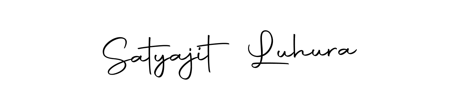 The best way (Autography-DOLnW) to make a short signature is to pick only two or three words in your name. The name Satyajit Luhura include a total of six letters. For converting this name. Satyajit Luhura signature style 10 images and pictures png
