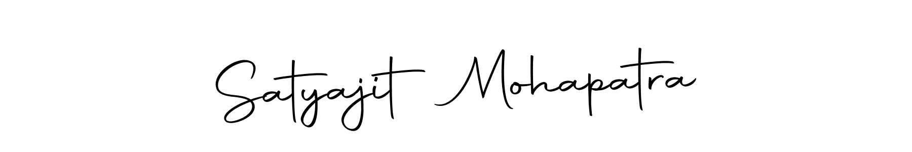 How to make Satyajit Mohapatra name signature. Use Autography-DOLnW style for creating short signs online. This is the latest handwritten sign. Satyajit Mohapatra signature style 10 images and pictures png