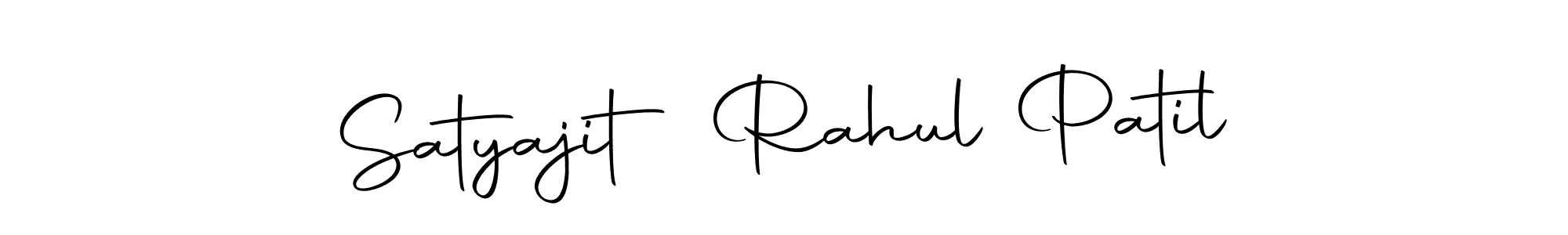 Make a beautiful signature design for name Satyajit Rahul Patil. Use this online signature maker to create a handwritten signature for free. Satyajit Rahul Patil signature style 10 images and pictures png