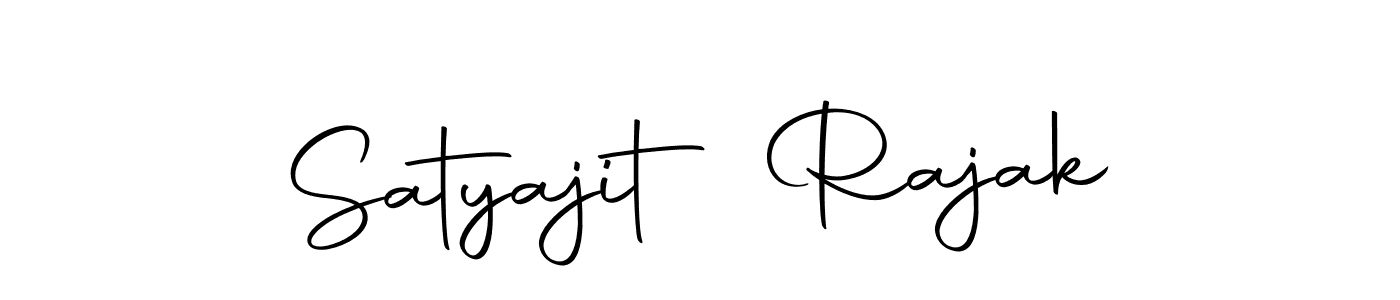 You should practise on your own different ways (Autography-DOLnW) to write your name (Satyajit Rajak) in signature. don't let someone else do it for you. Satyajit Rajak signature style 10 images and pictures png