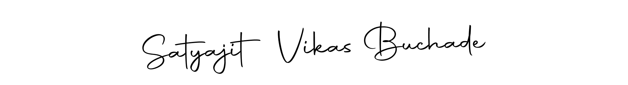 Autography-DOLnW is a professional signature style that is perfect for those who want to add a touch of class to their signature. It is also a great choice for those who want to make their signature more unique. Get Satyajit Vikas Buchade name to fancy signature for free. Satyajit Vikas Buchade signature style 10 images and pictures png