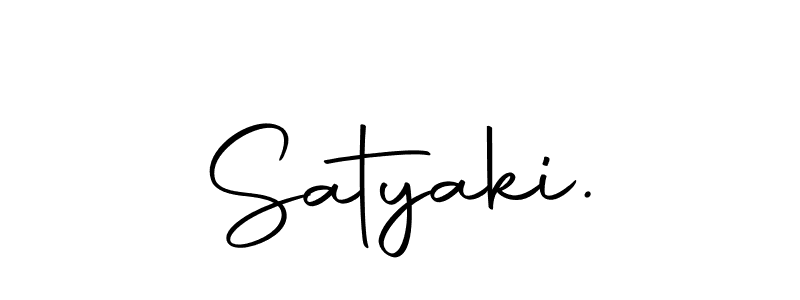 Use a signature maker to create a handwritten signature online. With this signature software, you can design (Autography-DOLnW) your own signature for name Satyaki.. Satyaki. signature style 10 images and pictures png