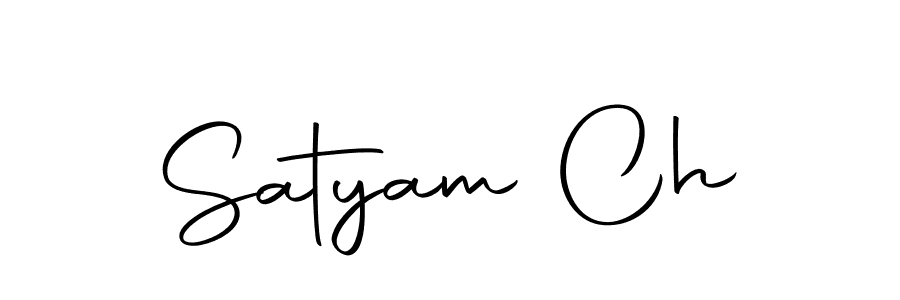 How to make Satyam Ch signature? Autography-DOLnW is a professional autograph style. Create handwritten signature for Satyam Ch name. Satyam Ch signature style 10 images and pictures png