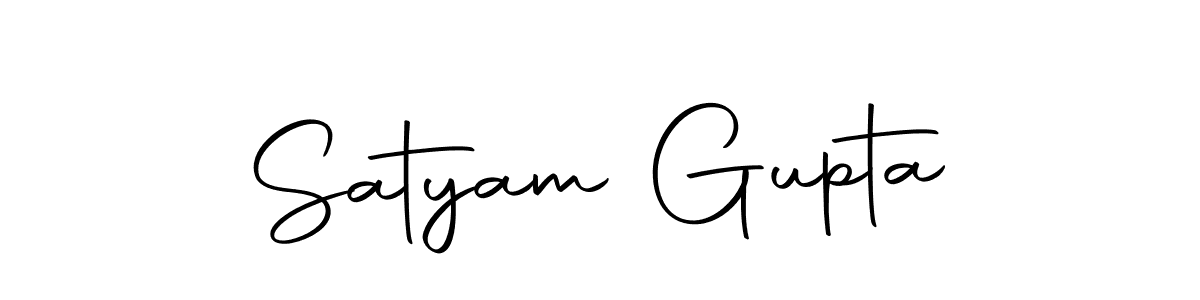 Make a beautiful signature design for name Satyam Gupta. With this signature (Autography-DOLnW) style, you can create a handwritten signature for free. Satyam Gupta signature style 10 images and pictures png