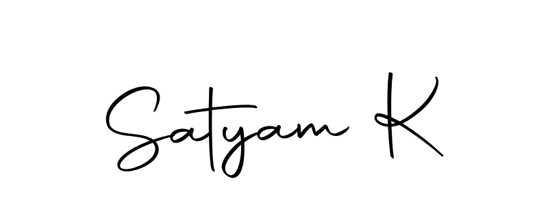 Also we have Satyam K name is the best signature style. Create professional handwritten signature collection using Autography-DOLnW autograph style. Satyam K signature style 10 images and pictures png