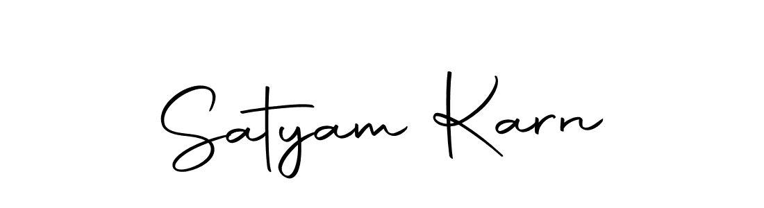 Make a beautiful signature design for name Satyam Karn. Use this online signature maker to create a handwritten signature for free. Satyam Karn signature style 10 images and pictures png