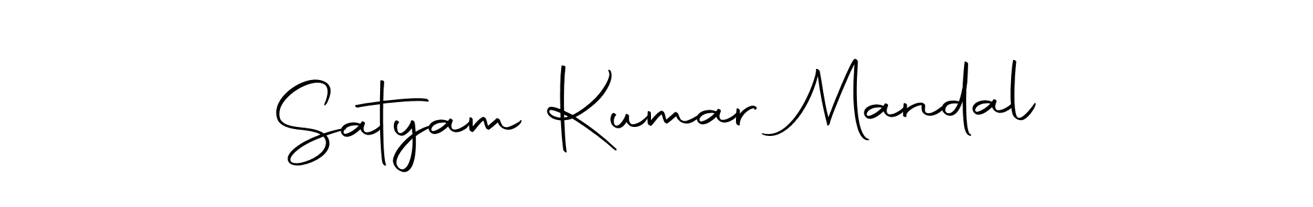 Make a beautiful signature design for name Satyam Kumar Mandal. With this signature (Autography-DOLnW) style, you can create a handwritten signature for free. Satyam Kumar Mandal signature style 10 images and pictures png